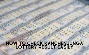 Kanchenjunga Lottery Result